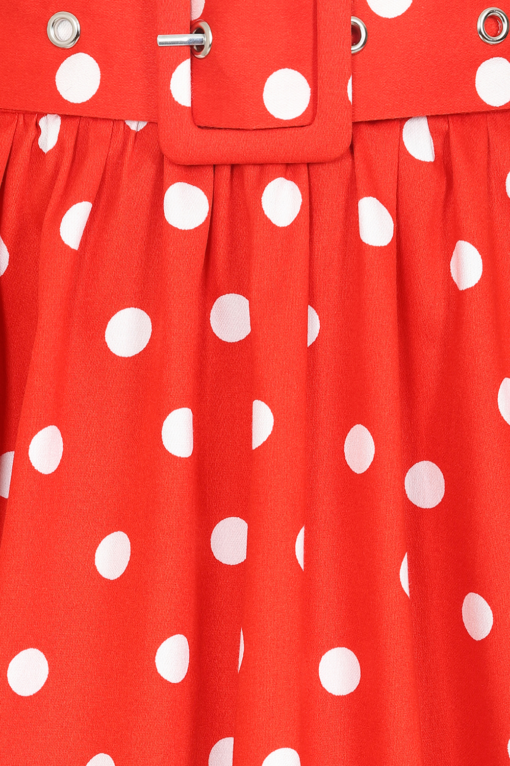 Paula Polka Dot Swing Skirt